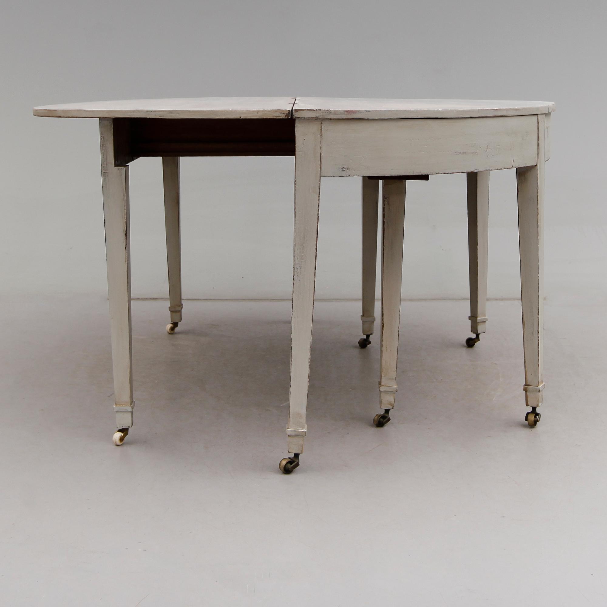 MATBORD, 1800-talets mitt.