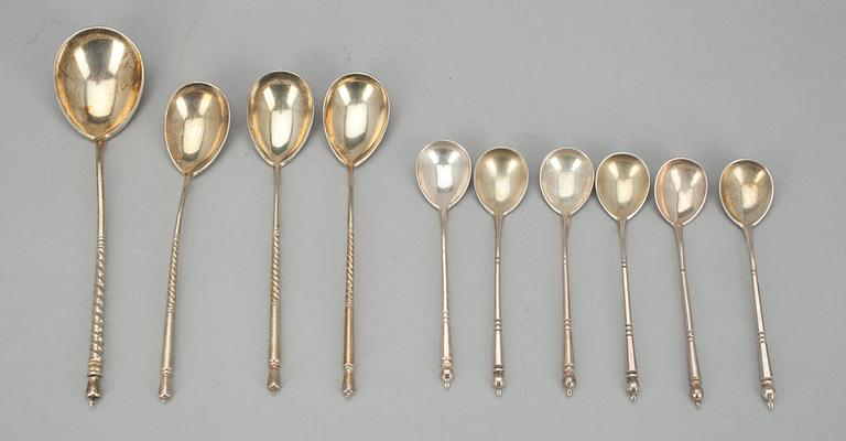 SKEDAR, silver, 10 st, Ryssland, 1800-tal.