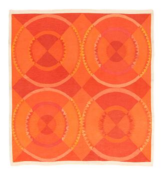 235. Ingrid Dessau, a carpet, flat weave, ca 211 x 204,5 cm, signed MLH ID.