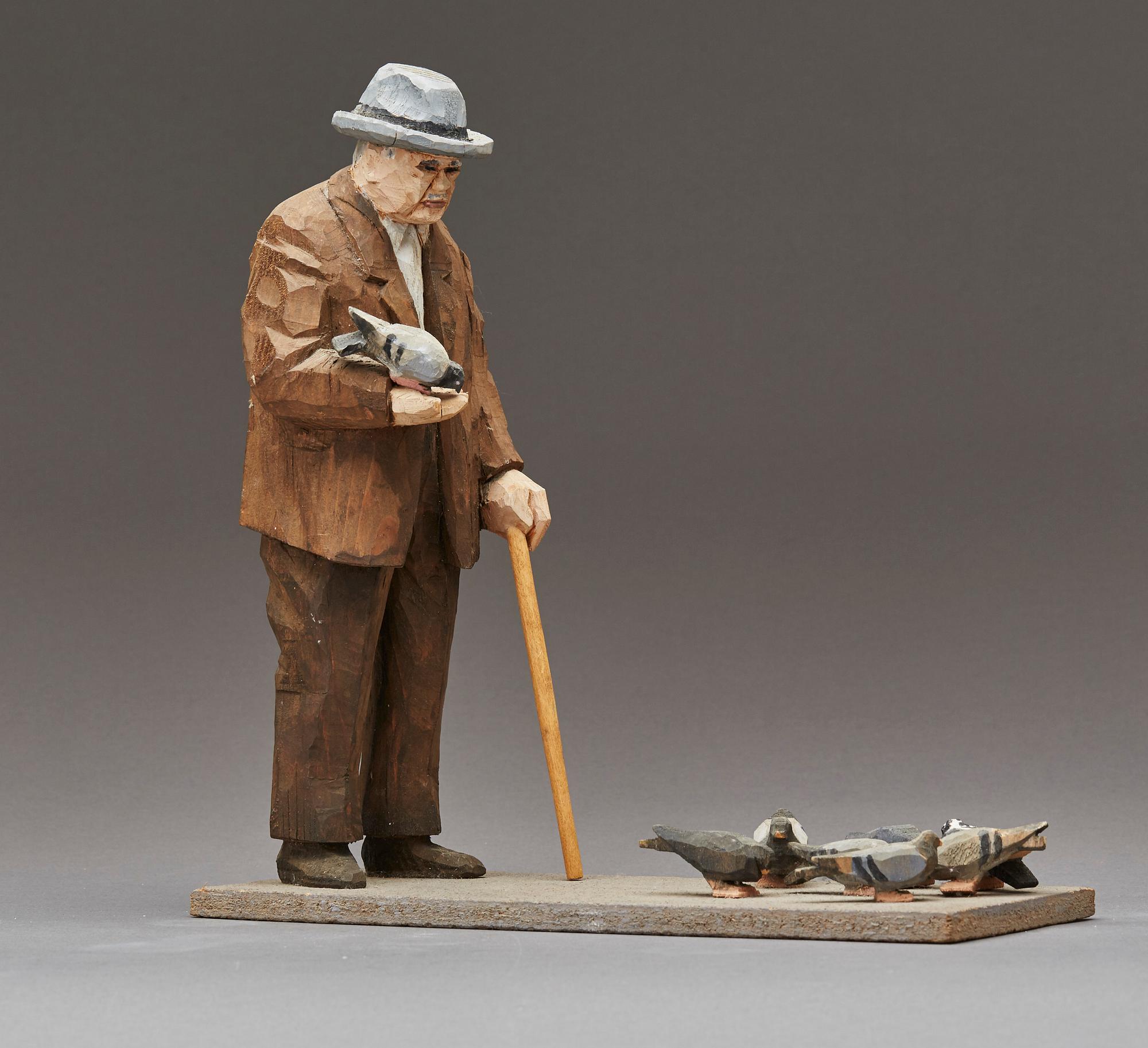 KRISTIAN HOLMQVIST, skulptur, signerad  och daterad 1976.