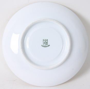 TEKOPPAR, 9 st, porslin, Einar Forseth, Lidköping.
