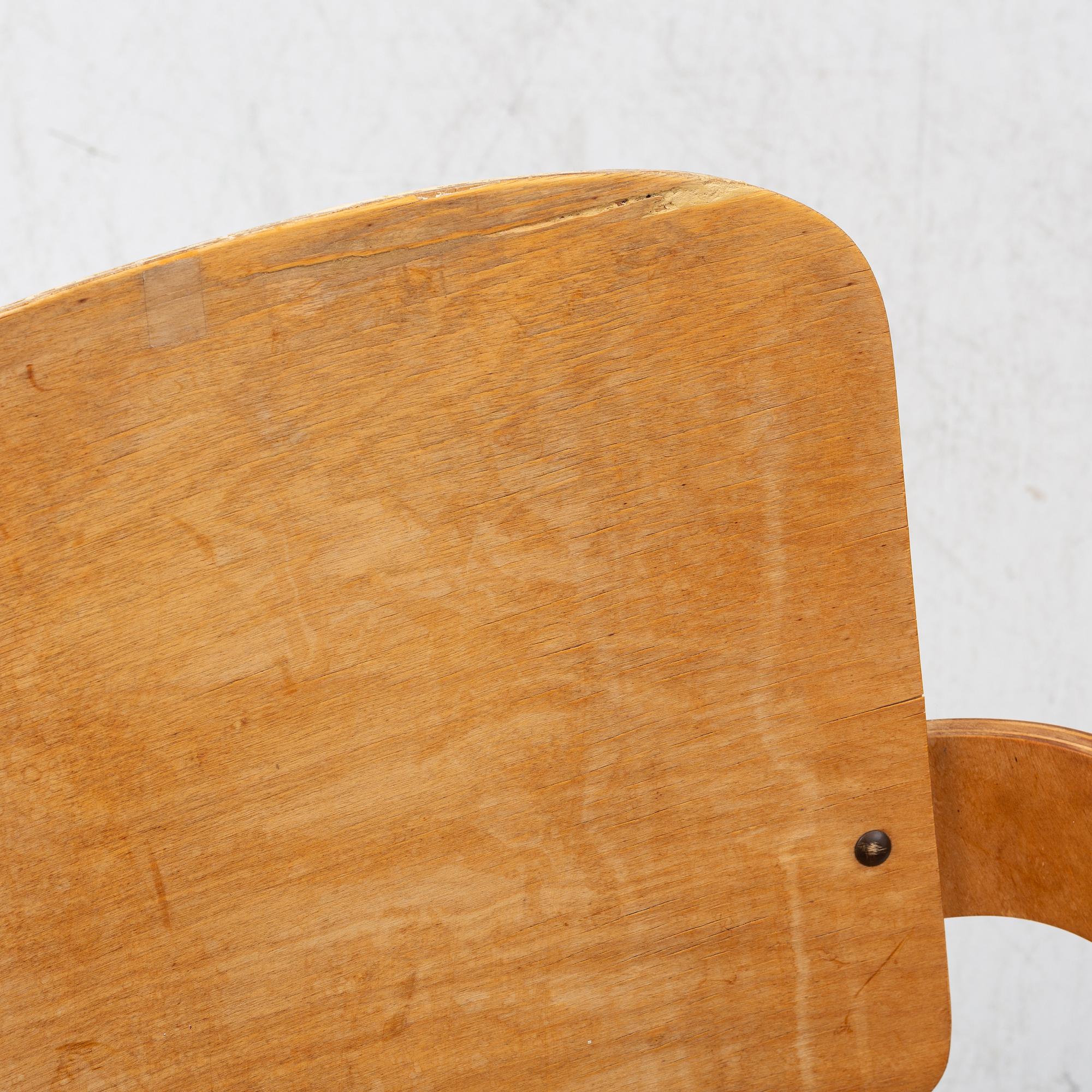 A rocking chair, 'Per-stolen', Per Aaslid, Aaslid Møbelfabrikk, Fyrde, Volda, Norway 1940/50`s.