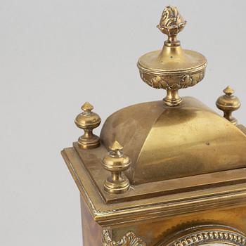 A French table clock signed Victor Paillard, second half of the 19th century.
