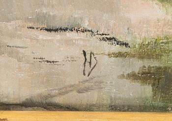 Helge Dahlman, oil on canvas, signed.