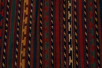 A CARPET, old oriental flat weave, ca 179 - 184 x 148 cm.