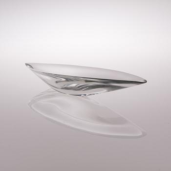 A piece of art glass model 3359, 3859, signed Tapio Wirkkala Iittala. Late 1950s.