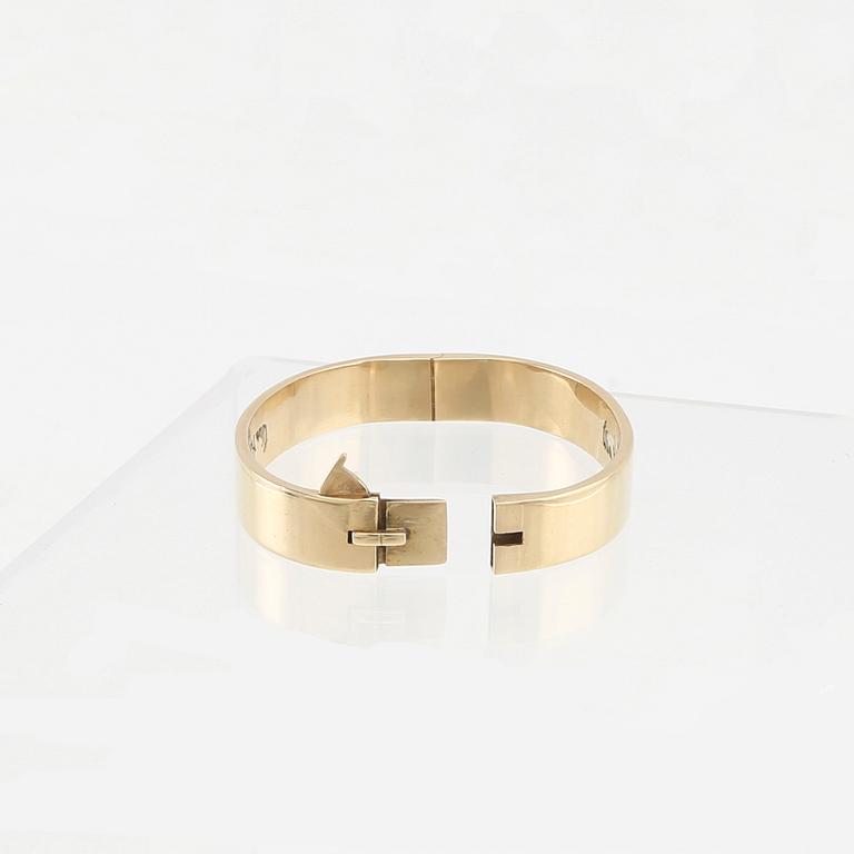 Wiwen Nilsson, armband 18K guld, Lund 1946.