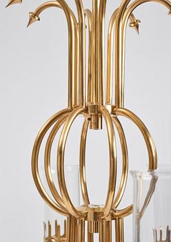 Björn Wiinblad, a  "Hurricane", chandelier, Denmark ca 1970.