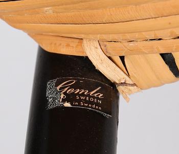 KARMSTOLAR, 3 st, Gemla, Diö, 1900-talets andra hälft.