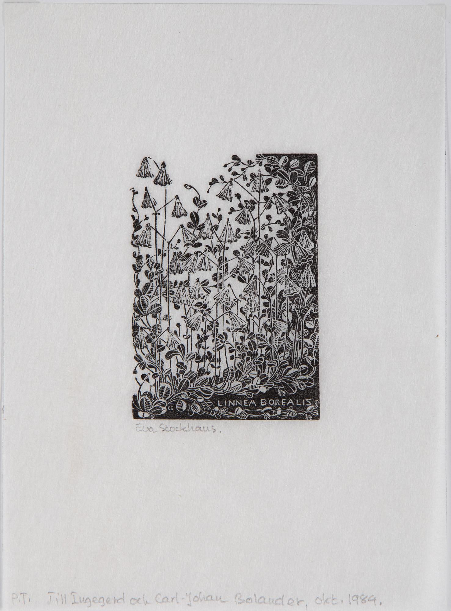 ETSNINGAR 6 st, b.la. Hans Wigert.