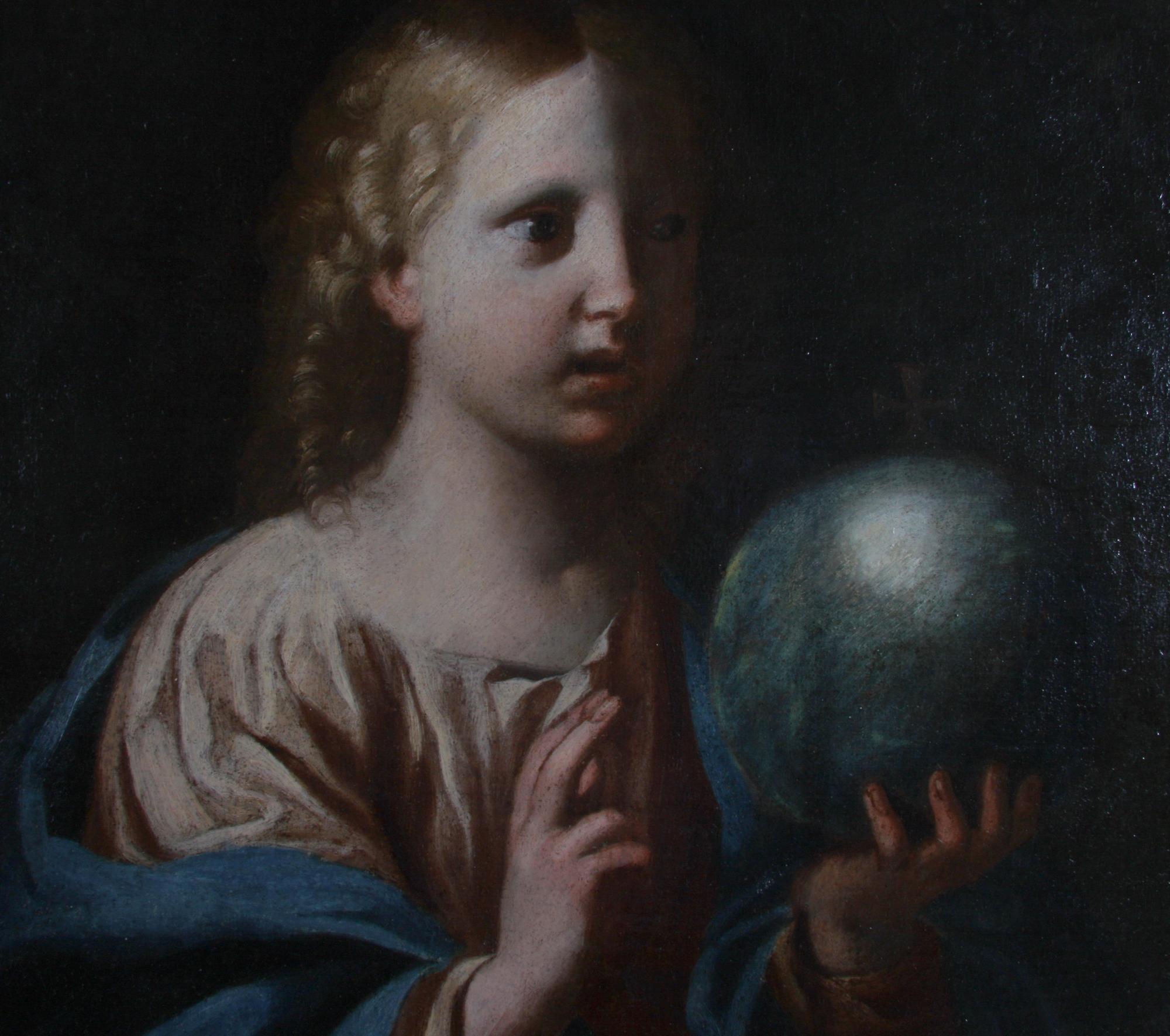 OKÄND KONSTNÄR, olja på duk, 1700/1800-tal. Moder jord, ej sign.