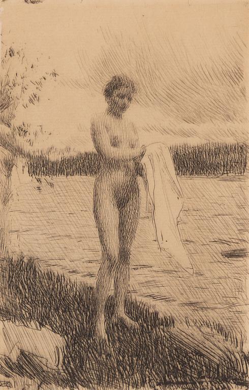 Anders Zorn, "Dalälven".