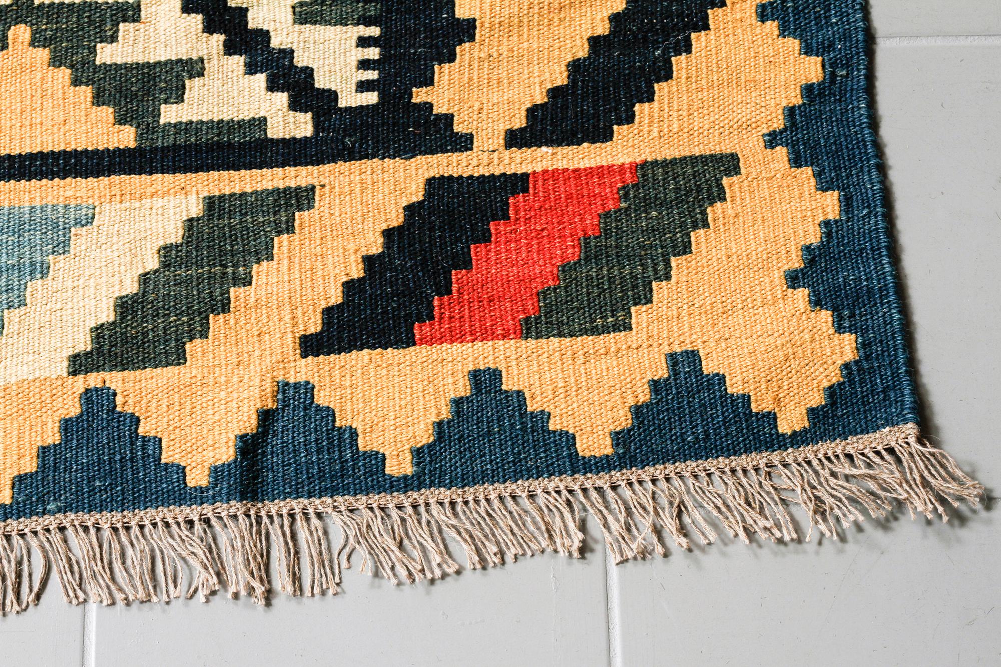MATTA, kelim, kashgai, 194 x 144 cm.