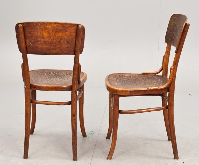 STOLAR, ett par, Thonet, 1900-talets första hälft.