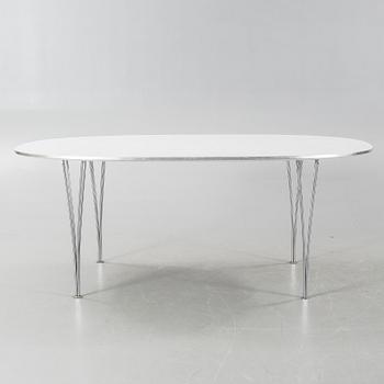 BRUNO MATHSSON & PIET HEIN, bord, "Superellips", Fritz Hansen, 1987.