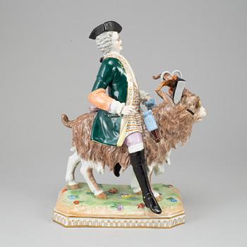 A Dresden porcelain figurine, 20th Century.