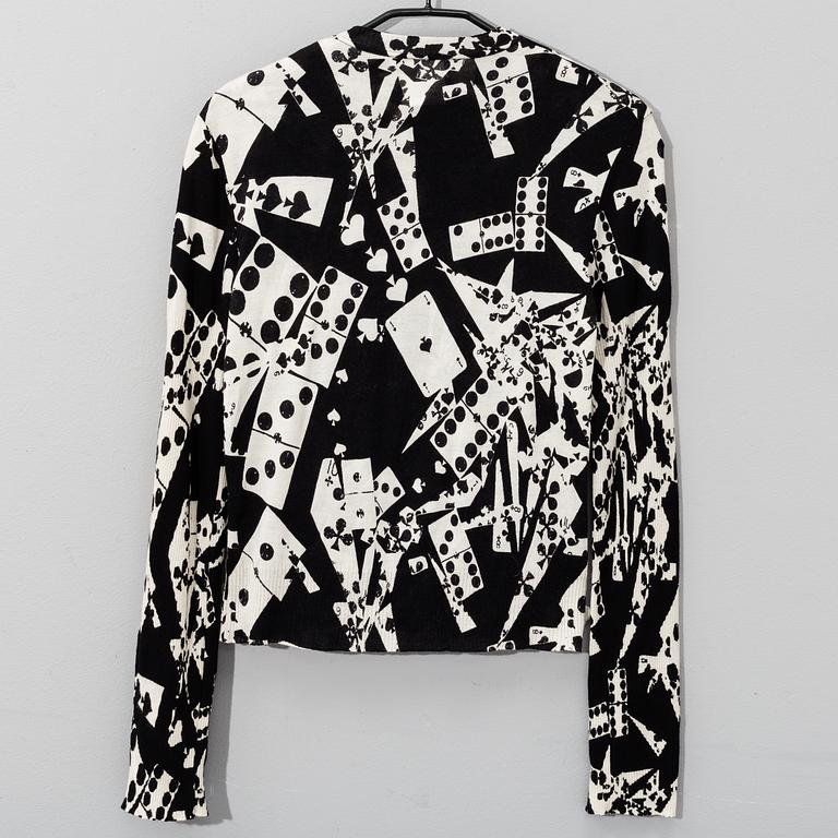 CHRISTIAN DIOR, jumperset, 2 delar, fransk storlek 42.