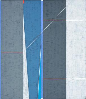 ILKKA PÄRNI, akryl på pannå. Sign och dat 2000 a tergo.