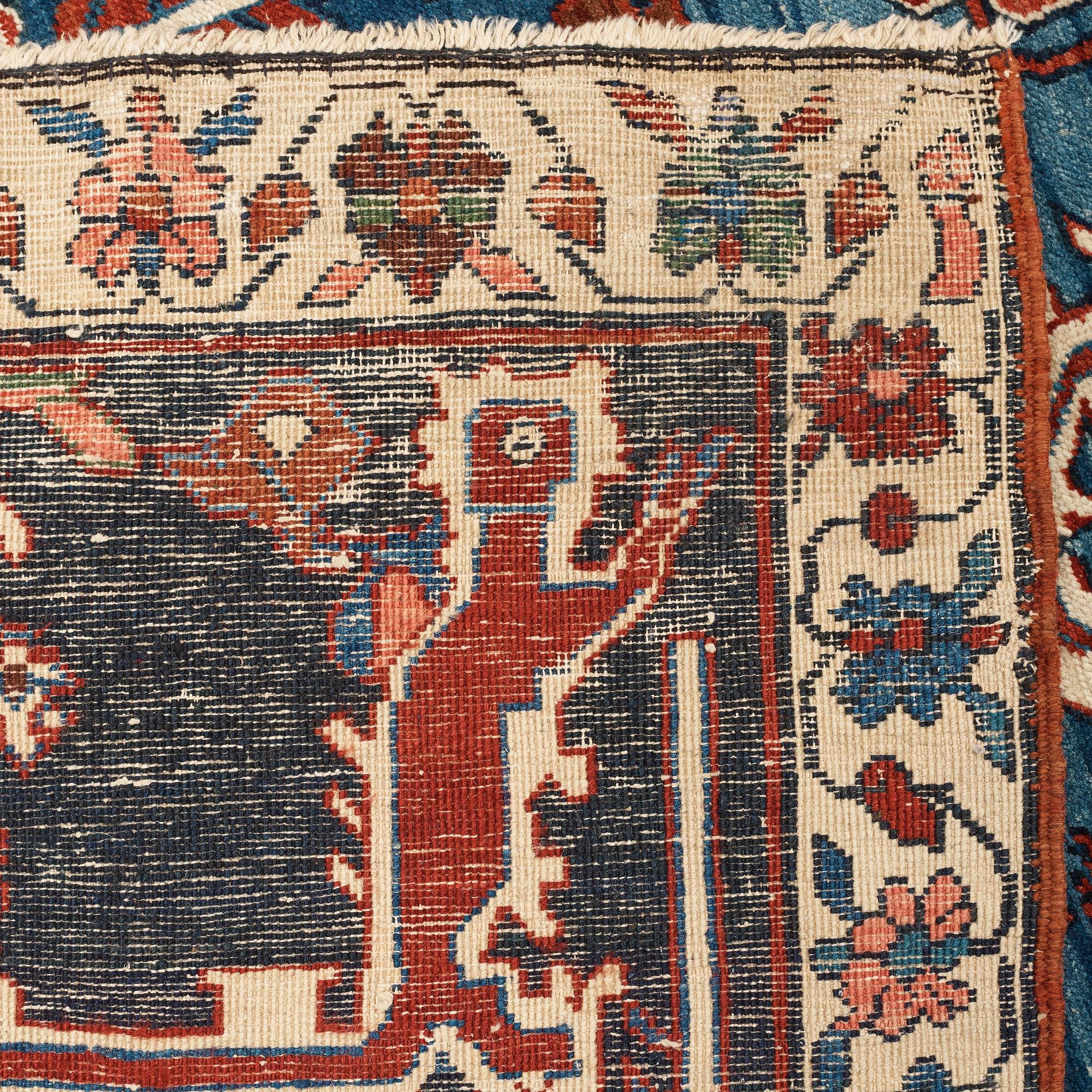 MATTO, an antique Bakshaish, ca 693 x 398,5 cm, dated "1298"AH/1880 AD probably.