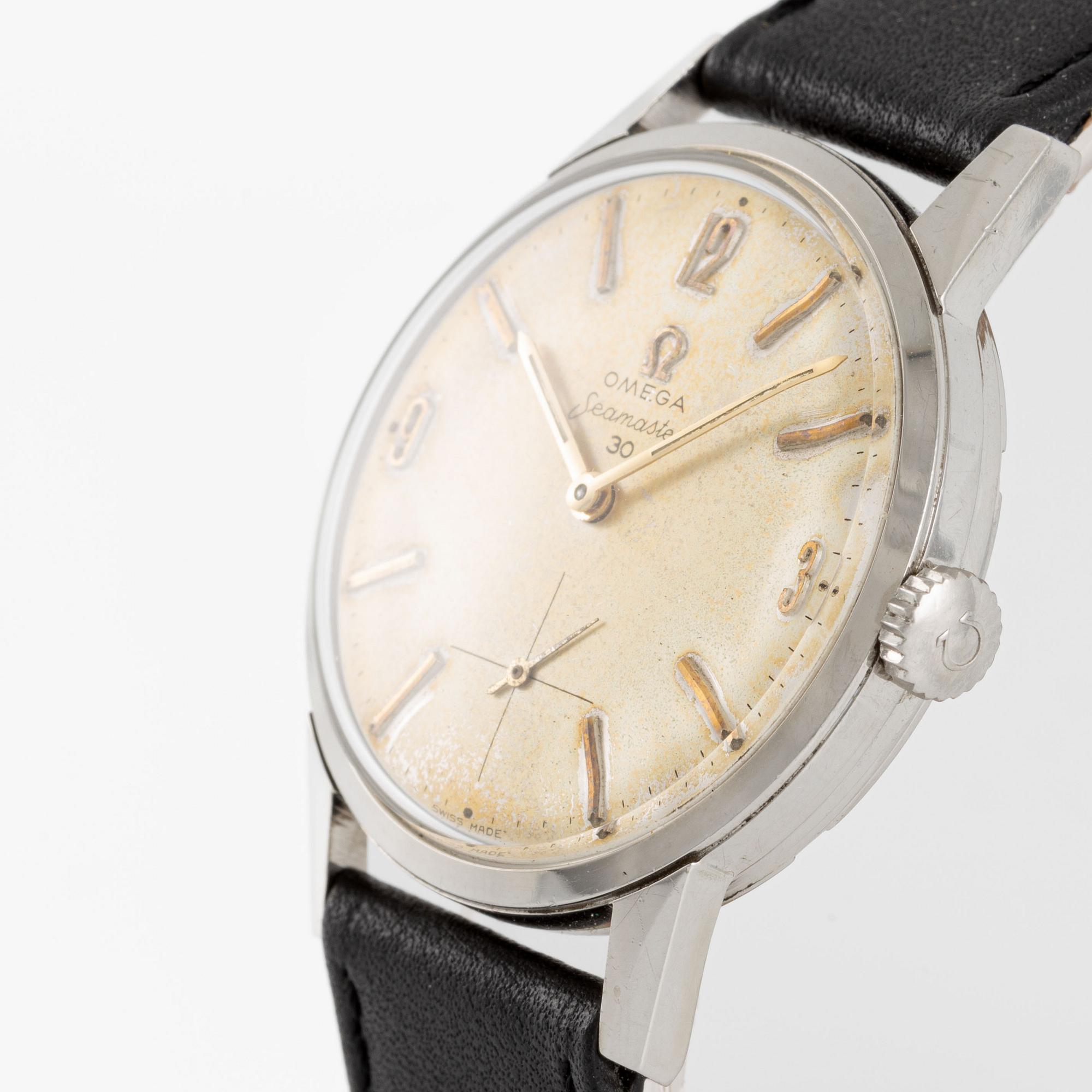 Omega, Seamaster 30, armbandsur, 35 mm.