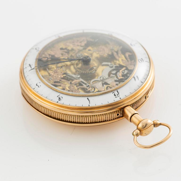 Fickur, repeterur, "Royal Gift", "Jacquemart", ca 1820.