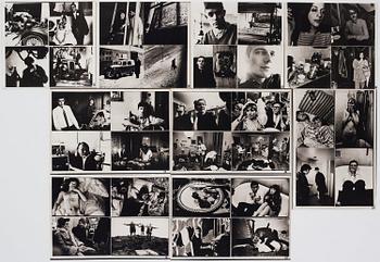 Carl Johan De Geer, fotografi, fem fotokollage 1958-1979.