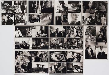 Carl Johan De Geer, photographs, five photo collages 1958-1979.