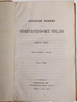 BÖCKER, 8 st, konsthantverk och historia, 1853 och 1900-talets första hälft.
