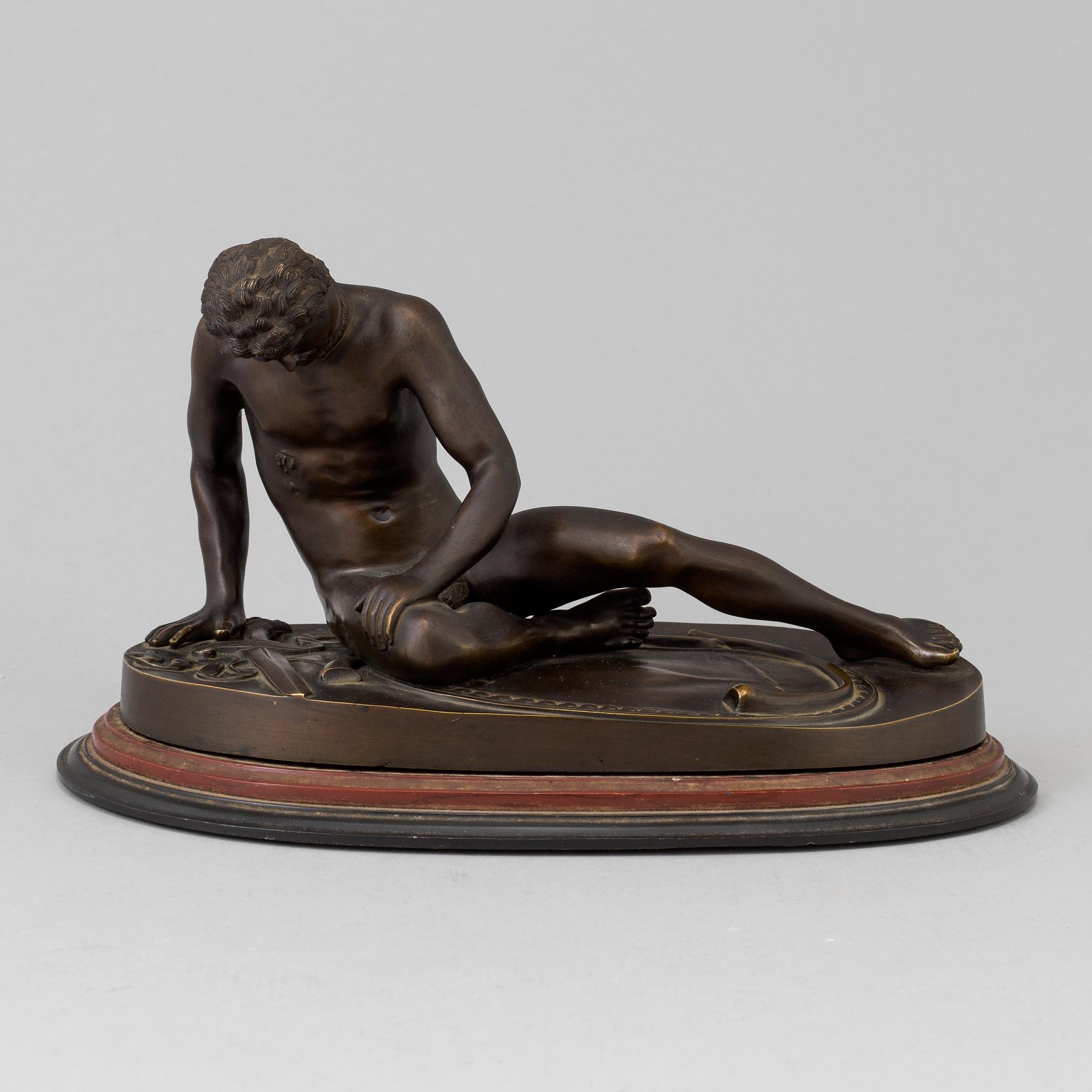 SKULPTUR, brons, 1800-talets andra hälft.