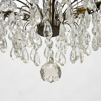 Ljuskrona, gustaviansk stil, 1900-talets första hälft.