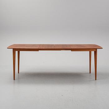 A 1950's/60's teak dining table from Jo Carlson, Vetlanda.