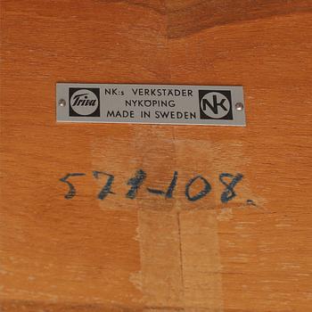 SOFFBORD, "Plommonet" ur serien "Paradiset", Kerstin Hörlin-Holmquist, NKs Triva-serie, 1900-talets tredje kvartal.