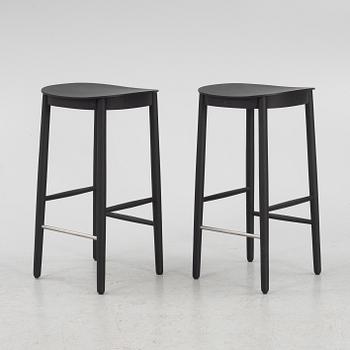 Note Design Studio, a pair of 'Figurine' stools, Fogia.