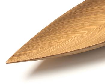 Tapio Wirkkala, a laminated birch plywood dish, Finland 1950's.