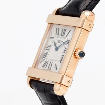 CARTIER, Tank Chinoise, wristwatch, 29x29 mm,