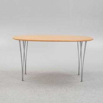 Bruno Mathsson, a "Superellips" table for Fritz Hansen, Denmark.