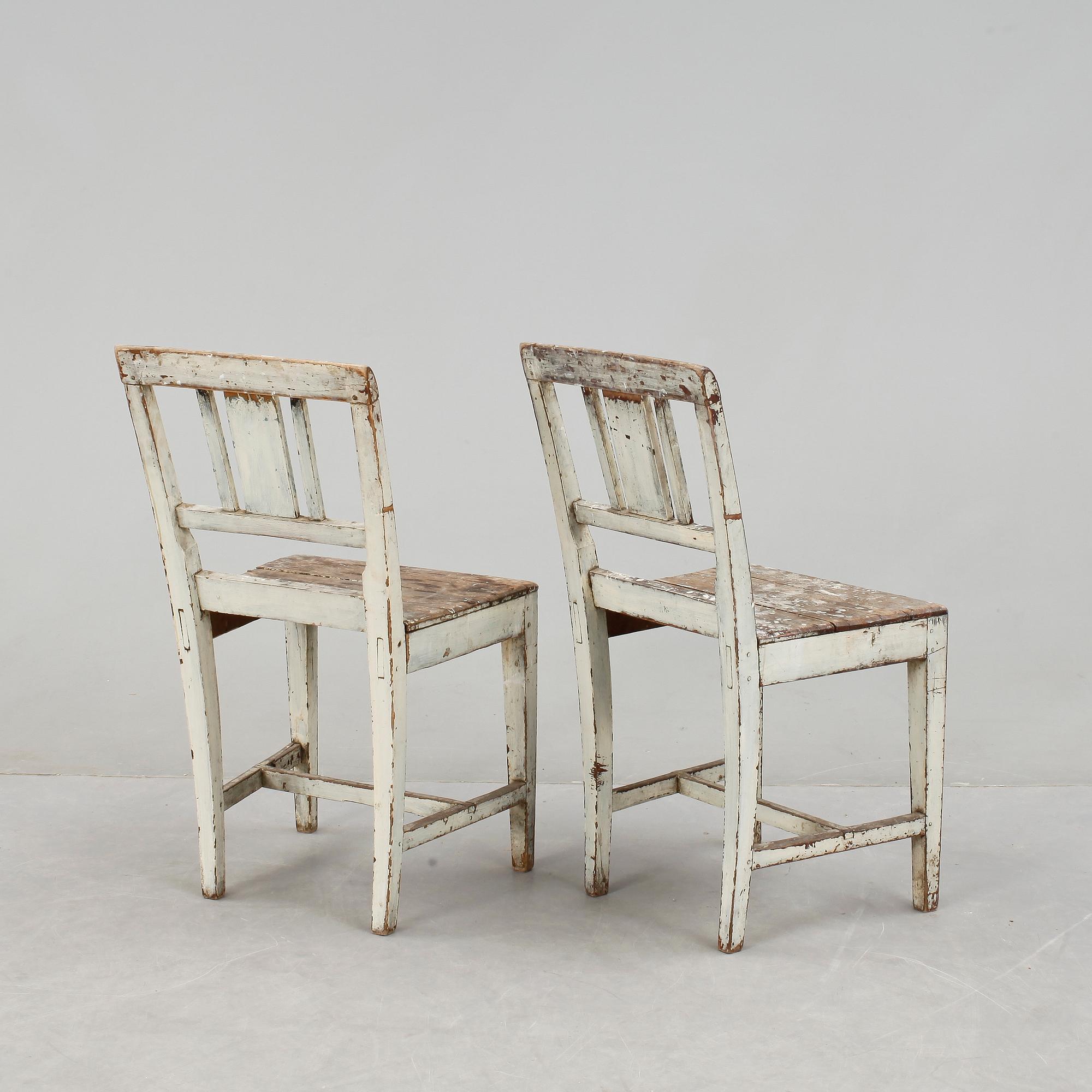 STOLAR, ett par, 1800-tal.