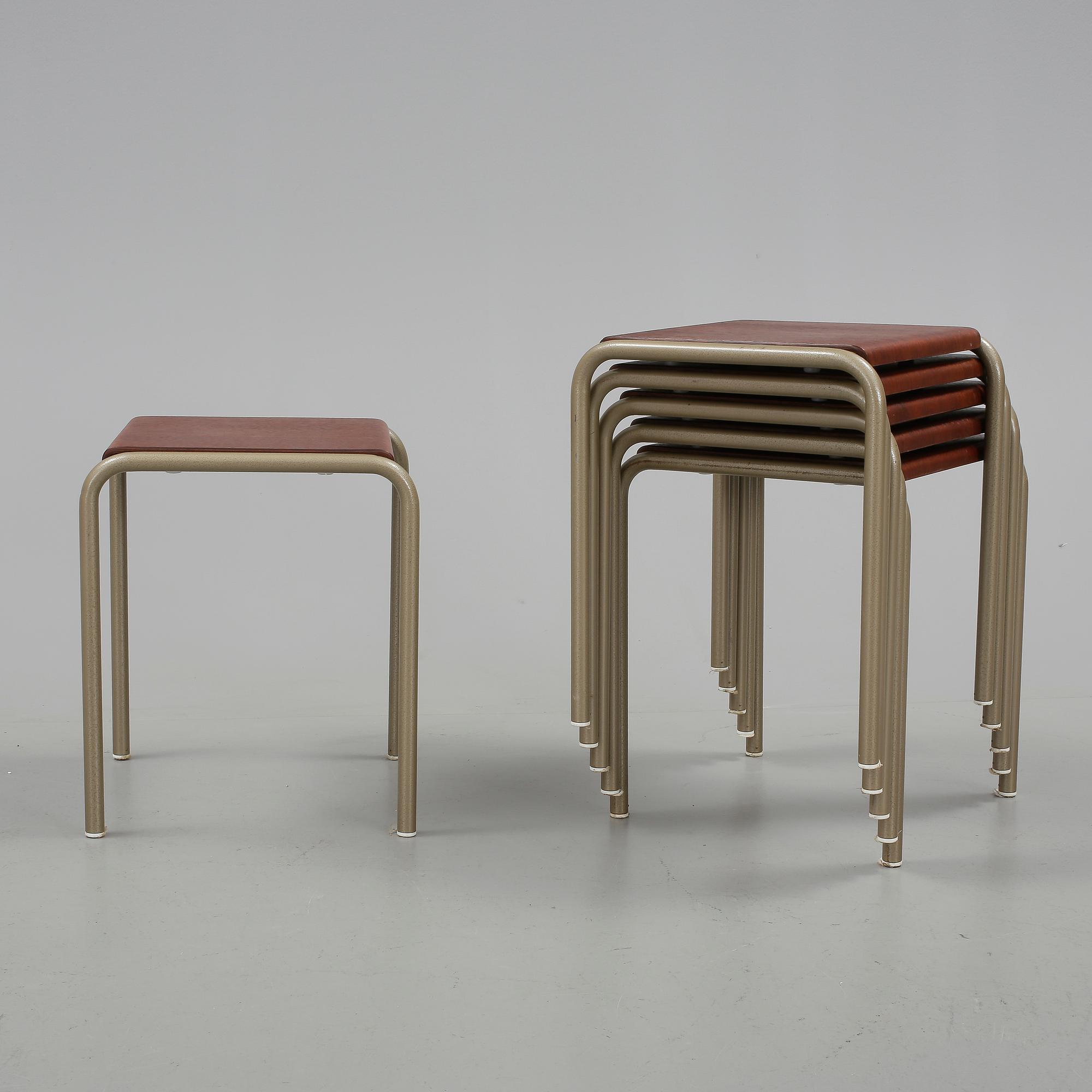 PALLAR, 6 st, Fanérprodukter Nybro, från Fångvården Norrtälje, 1900-talets andra hälft.