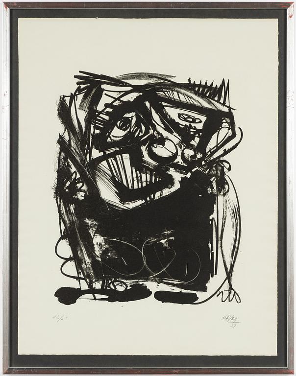 Antonio Saura, Utan titel.