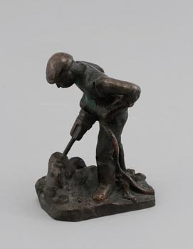 SKULPTUR, brons, okänd konstnär, 1900-tal.