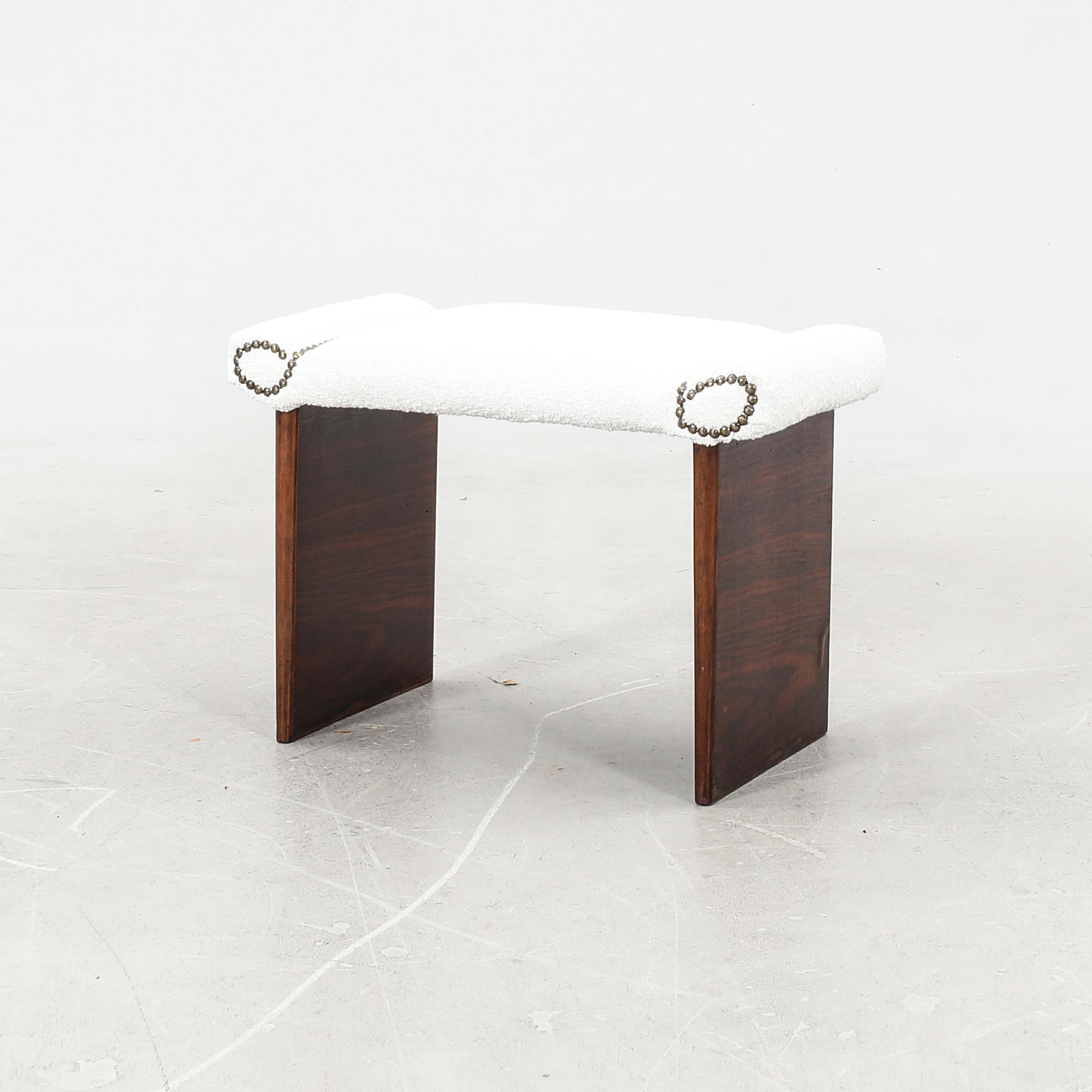 Art Deco stool, first half of the 20th century. - Bukowskis