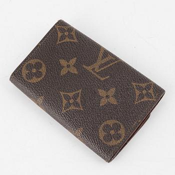 Louis Vuitton, necessär, "Parana Toiletry Bag 26" samt nyckelhållare.