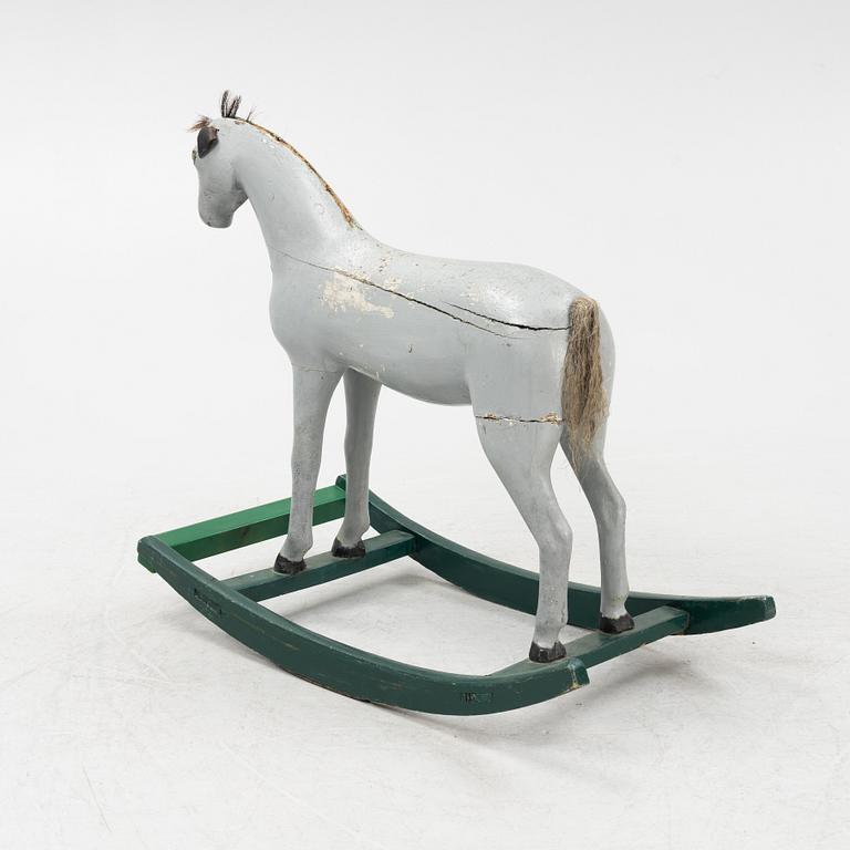 A rocking horse, Gemla, first half of the 20th century.