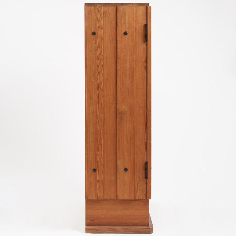 Axel Einar Hjorth, a stained pine "Lovö" cabinet, Nordiska Kompaniet, Sweden, 1930s.