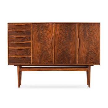 Kurt Østervig, a walnut sideboard, Brande Møbelfabrik, Denmark 1950's.