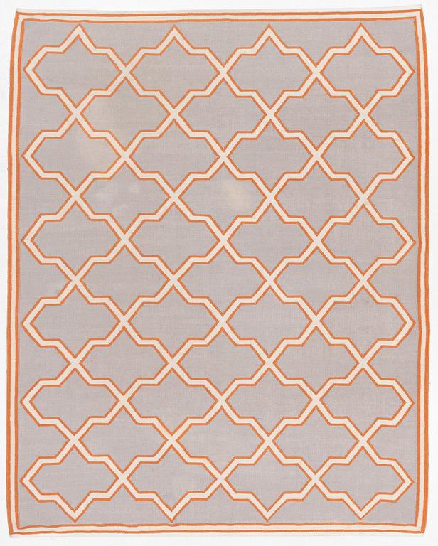 Matta, slätväv, samtida, ca 310 x 240 cm.