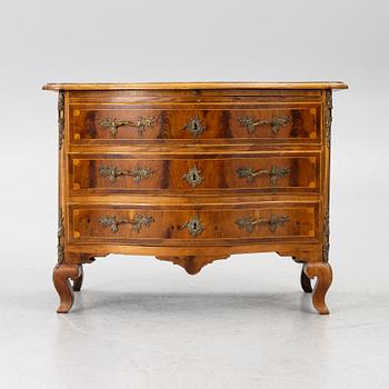 Byrå, Senbarock, 1700-talets mitt.