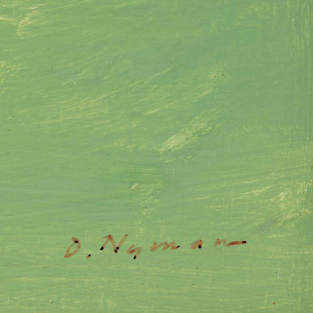 Olle Nyman, Landscape with houses.