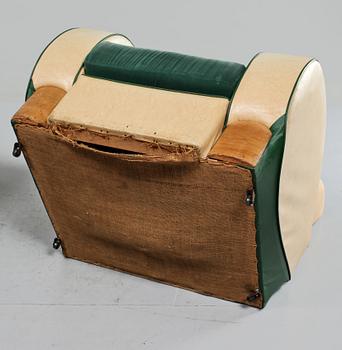FÅTÖLJER, ett par, art deco, 1900-talets första hälft.