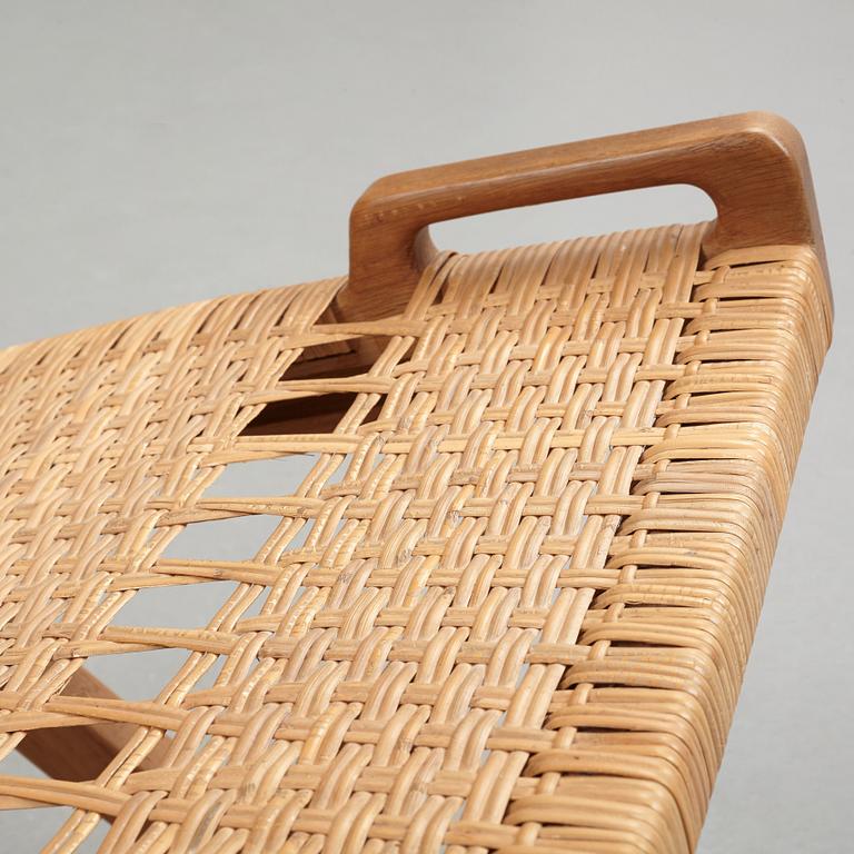 Hans J. Wegner, A pair of Hans J Wegner model 512 oak 'Folding Chairs' executed by Johannes Hansen, Denmark 1950's.